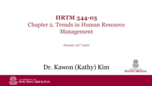 HRTM 344 Week 2 Notes