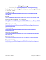 Editing and Revising Papers