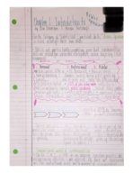 CHS 151 Chapter 1 & 2