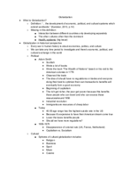 HDFS 220 Week 2 Notes