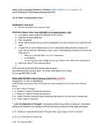 Language Disorders in Children WEEK 2 notes