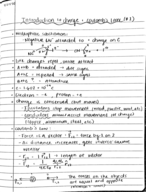 Physics Notes Week #1