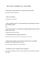 History 107 notes week 3 