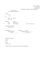 FLAS 111 Week 2 Notes