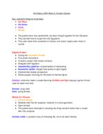  Art History 2300 Week 5: Ancient Greece