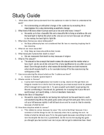 study guide for test 1 