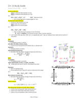 Chem 102 Acid and Bases Study guide