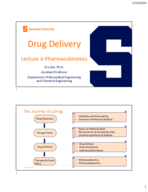 L4- Pharmacokinetics