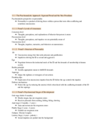 Chapter 11: Personality