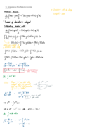 MTH240, Week 1 (Integration By Parts)