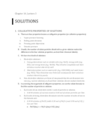 Chapter 14 Lecture 3 Notes