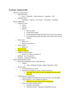 General Biology II Study Guide