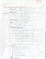 Week 5: Critical Thinking & Argumentation
