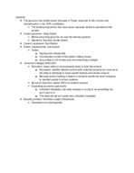 Week 8 Gov. Notes
