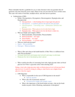 Exam 2 study guide 
