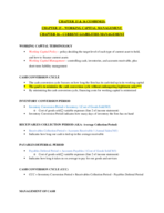 FIN 3000 - CHAPTER 15 & 16 NOTES