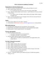 CLPS 100 Week. 7 Notes