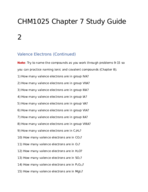 CHM1025 Valence Electrons 2 & Lewis Structures 