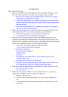 AST 104 Test 2 Study Guide