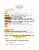 Sewn Products Exam 1 