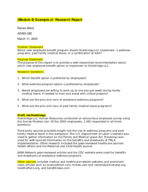 Research Report
