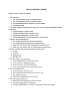 MUS 121 Midterm 2 Review
