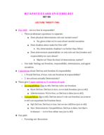 Mind & The World Notes-- Set 6