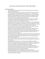 HoE to 1000 Notes: Ninth-Century Society and European Invasions