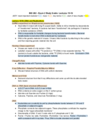 BIO 202 Exam 2 Study Guide