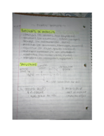 Chemistry 124, Organic Chemistry, Weeks 13-14 Protein Notes 