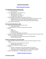 CLPS 0200 Experiments Study Guide