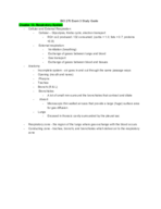 BIO 270 Exam 3 Study Guide 