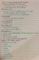 MUSI-501, Chapter 1 Notes