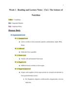NUFS 8 - Week 1 Reading and Lecture Notes