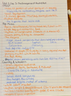 MUSI 501 History of Rock - Unit 1 Chapter 3 The Emergence of Rock and Roll