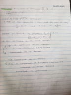 Class Notes Week 3: Continuity, Limits Involving Infinity and Asymptotes 
