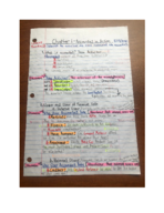 ACCT 201, Week 1 Notes