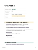 ECON201 Week 1 - A Principled Approach to Microeconomics