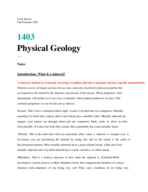 Mineral Overview