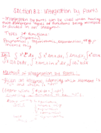 Integration By Parts