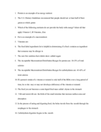 Nutrition 222 Exam 1 Study Guide