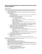 Augustus Notes