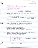 Math 31 X Notes Week 1