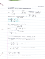 PHYS 50 Notes Week 2