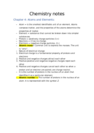 Intro Chemistry- CHM1025, Week 4