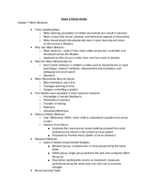 KINE 001 Exam 2 Study guide