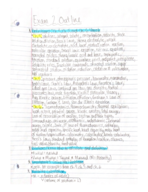Exam 2 Outline