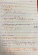 MATH 002, Week 9 Notes 2.5 Complex Zeros and the Fundamental Theorem of Algebra