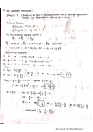 Math 4600 StudyGuide2 Review Lagrange multipliers, Guauss Theorem, Normal Vectors