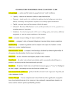 GEB 1011Intro to Business Final Exam Study Guide